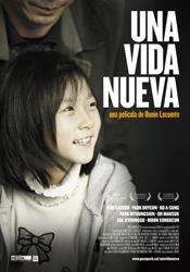 Cartel "Una vida nueva" en castellano